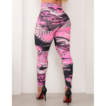 Legging Estampada Feminina Esportiva Empina Bumbum