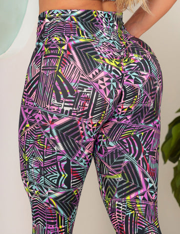 Calça Estampada Feminina Esportiva Empina Bumbum para Academia