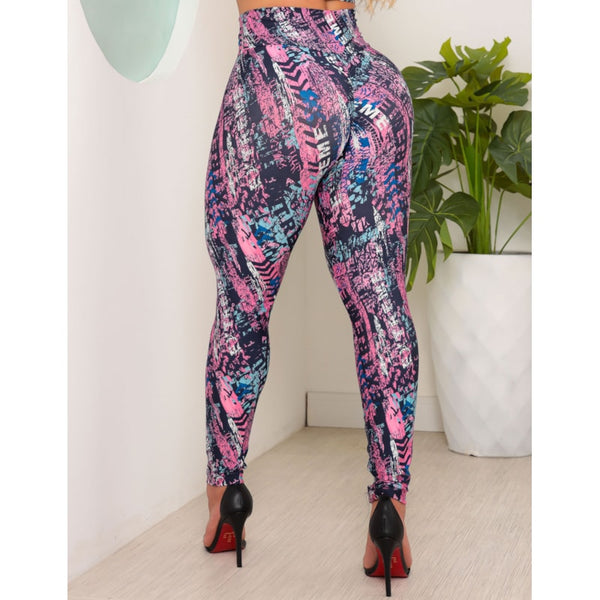 Calça Legging Estampada Fitness Valoriza Bumbum para Academia