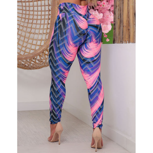 Calça Legging Feminina Estampada Levanta Bumbum