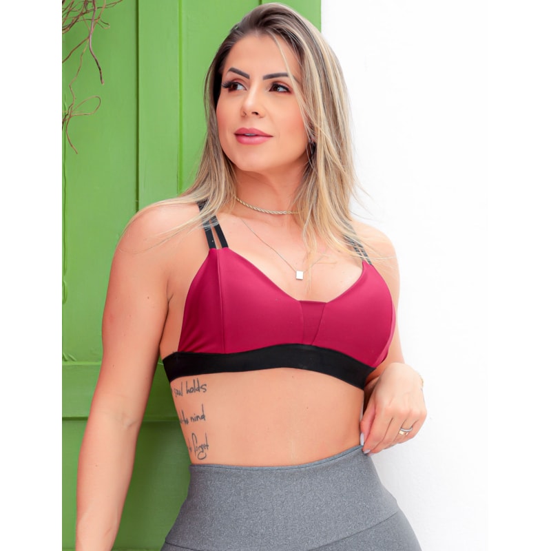 Conjunto Fitmoda Fitness Short e Top Academia Feminino - Esportivo