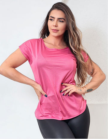 Blusinha Fitness Feminina Dry Fit Academia Seca Rápido