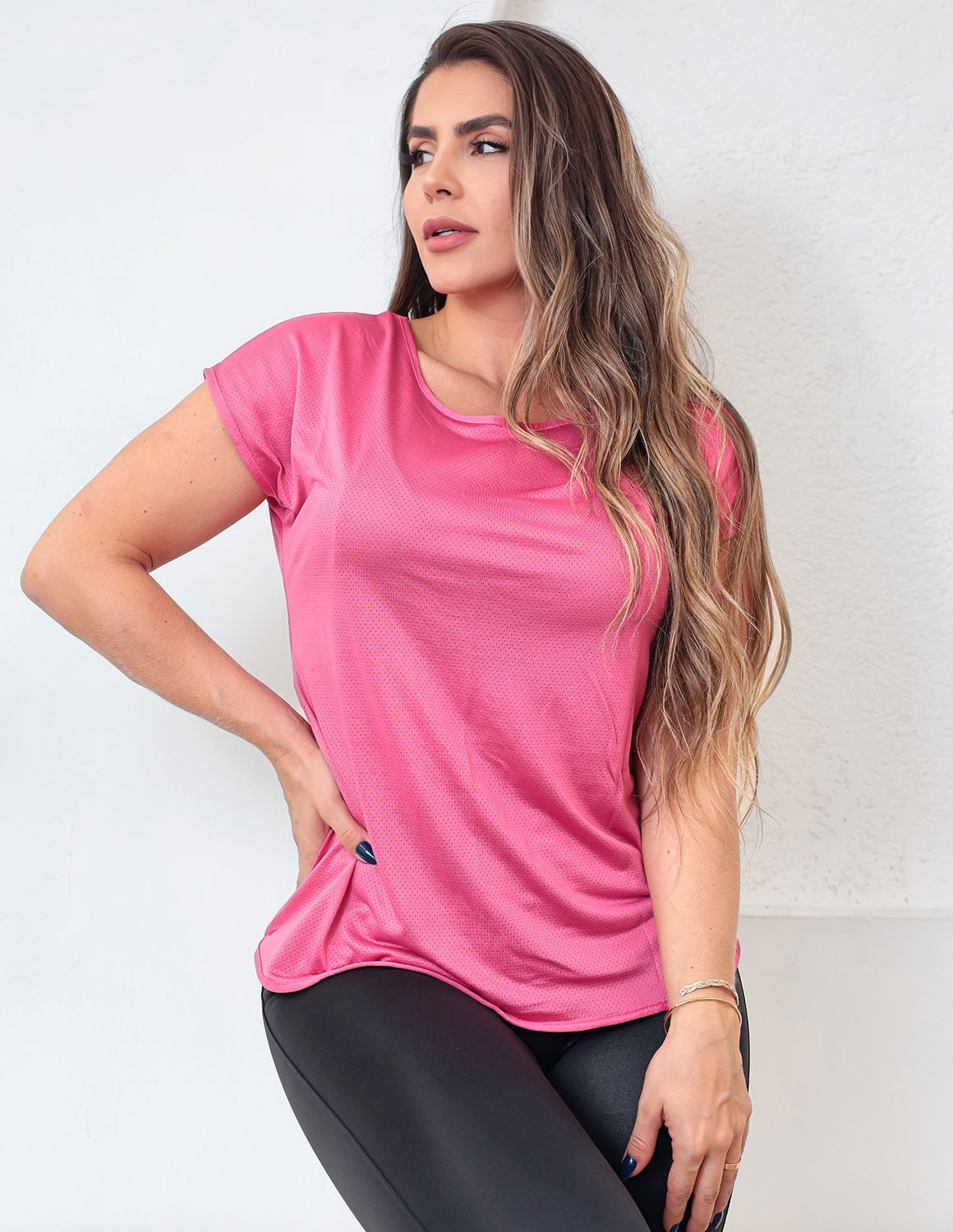 Blusinha Fitness Feminina Dry Fit Academia Seca Rápido