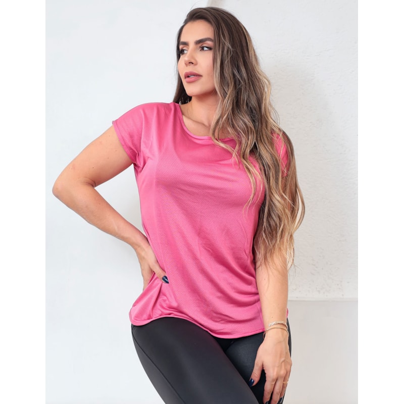 Blusinha Fitness Feminina Dry Fit Academia Seca Rápido