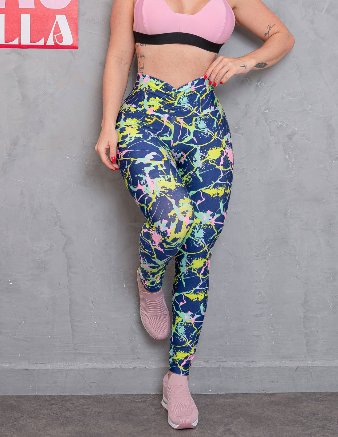 Legging Estampada Feminina Empina Bumbum para Academia