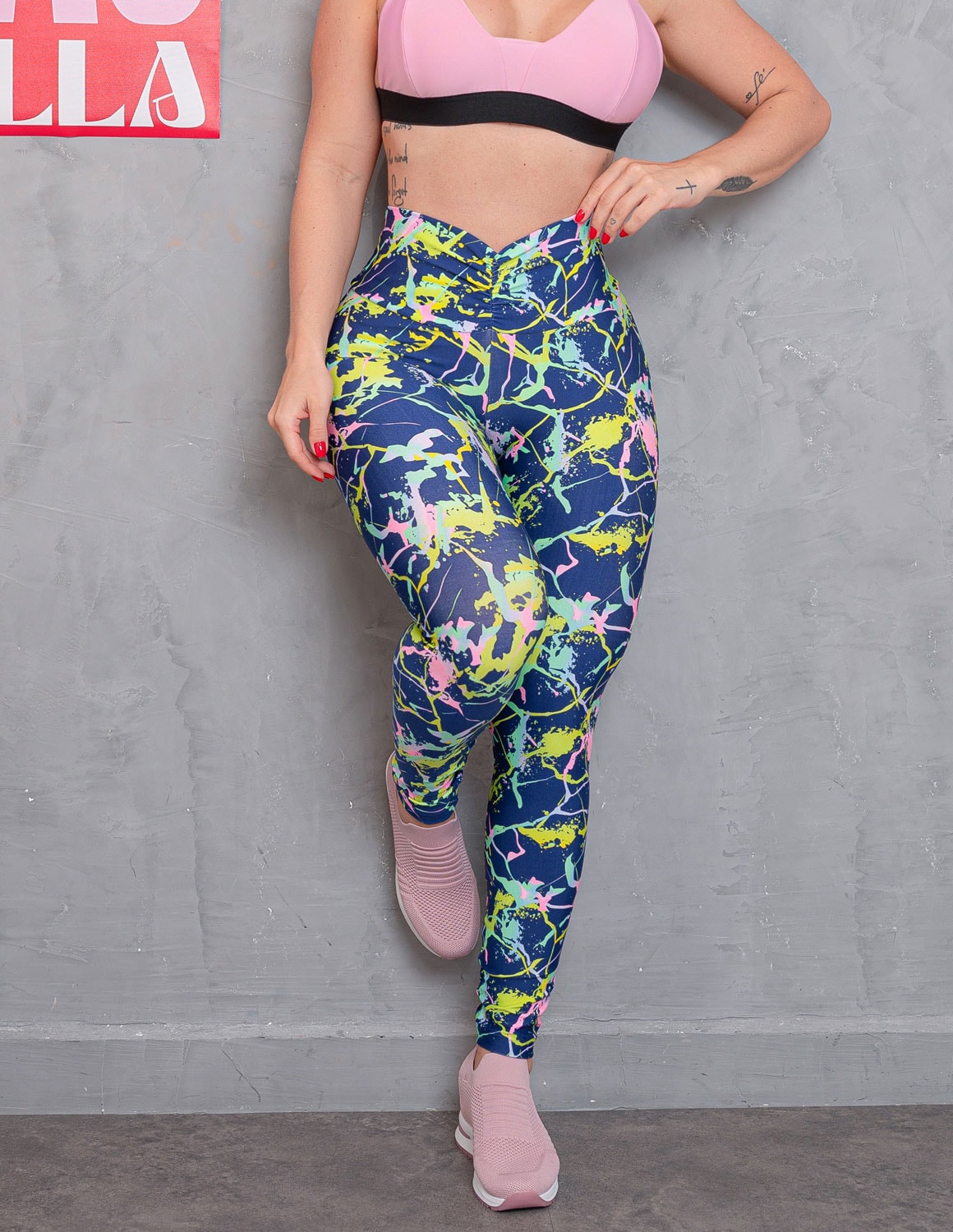 Legging Estampada Feminina Empina Bumbum para Academia