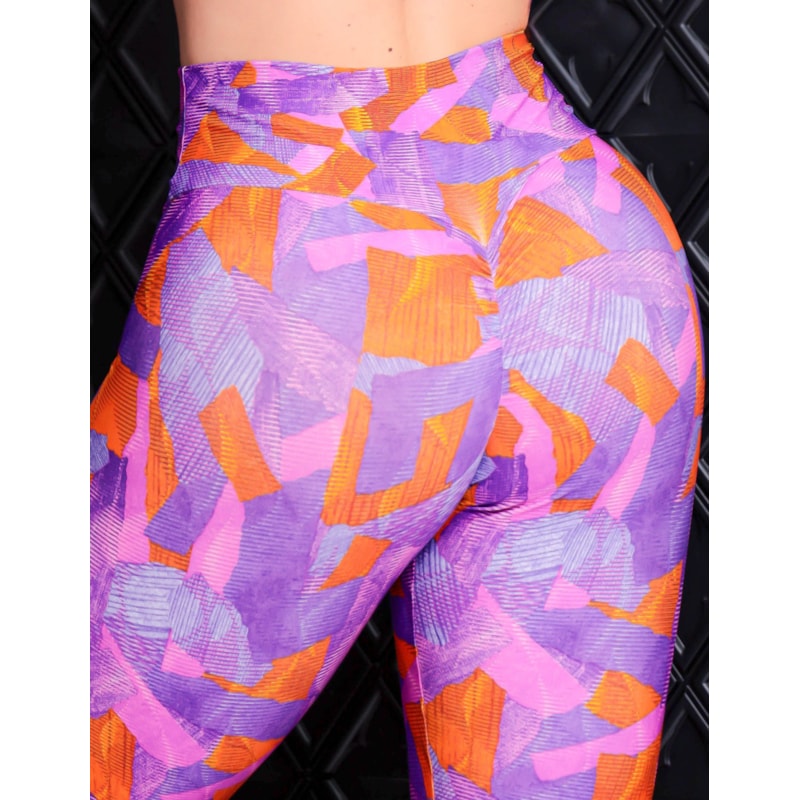 Calça Legging Feminina Estampada Empina Bumbum