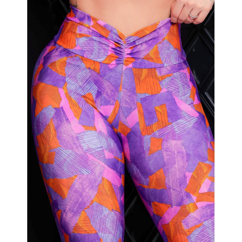 Calça Legging Feminina Estampada Empina Bumbum
