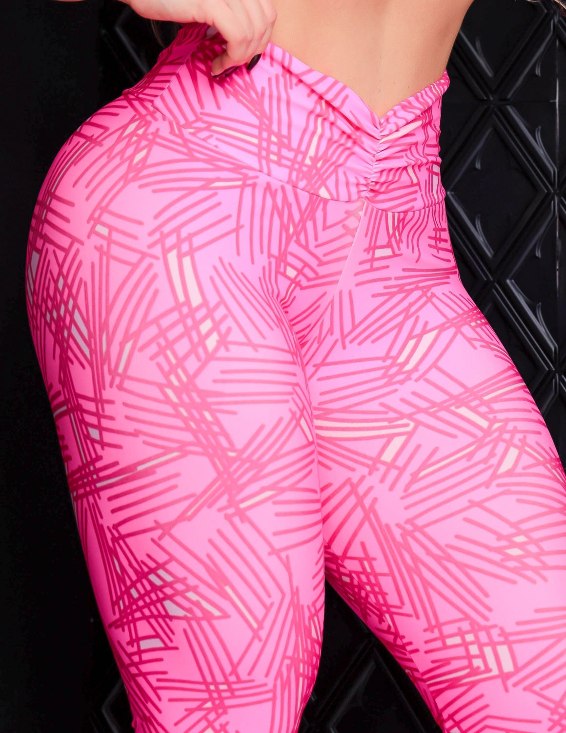 Calça Feminina para Academia Estampada Empina Bumbum