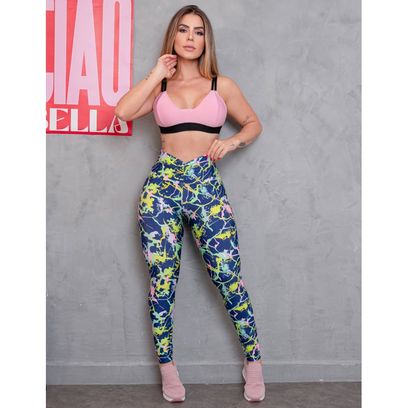 Top Fitness com Bojo Removível e Alcinhas Ajustáveis Feminino