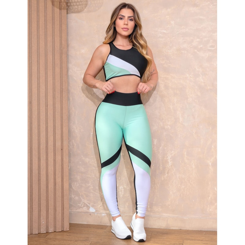 Top Nadador Feminino sem Bojo Moda Fitness