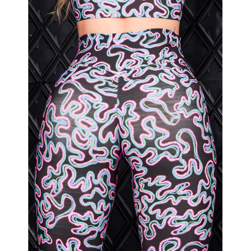 Calça Legging Esportiva Feminina Empina Bumbum para Academia