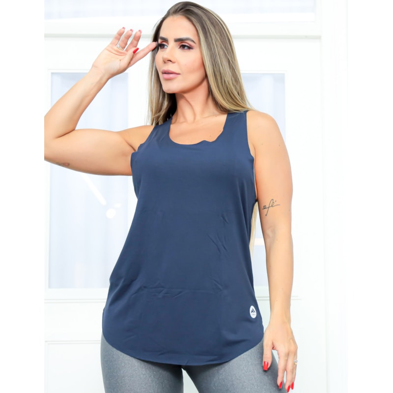 Regata Fitness Camiseta Feminina Nadador para Academia
