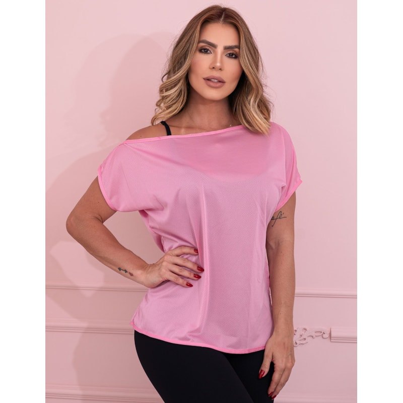 Blusa Feminina para Academia em Dry Fit