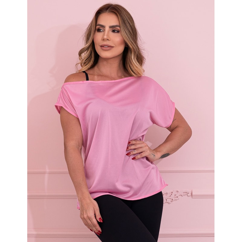 Blusa Feminina para Academia em Dry Fit