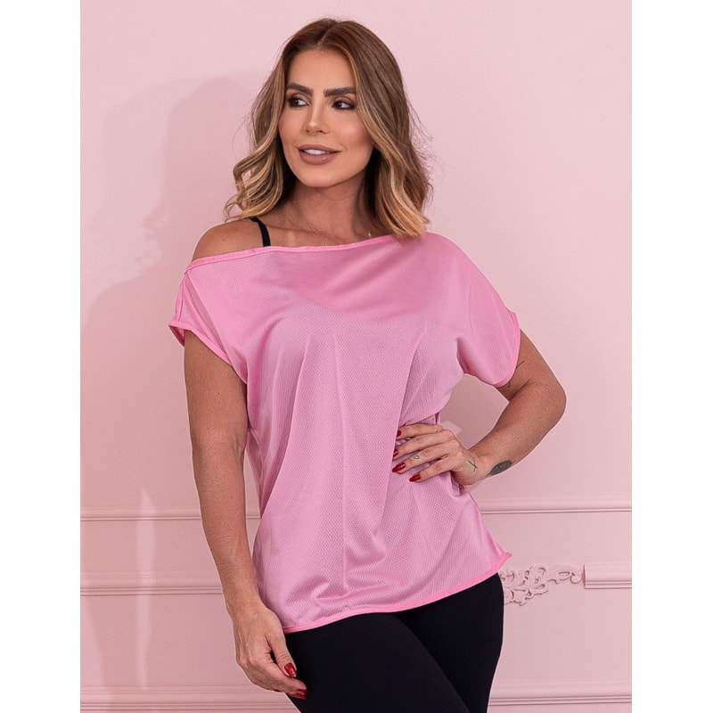 Blusa Feminina para Academia em Dry Fit