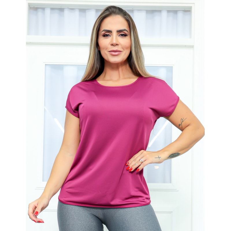 Blusa Fitness Feminina Dry Fit para Academia