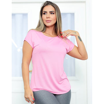 Blusa Feminina Dry Fit Esportiva Seca Rápido