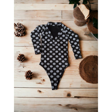 Body Feminino com Mangas Longas sem Bojo