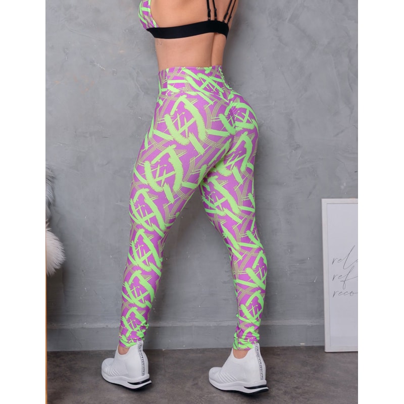 Legging Fitmoda Estampada Valoriza Bumbum Feminina