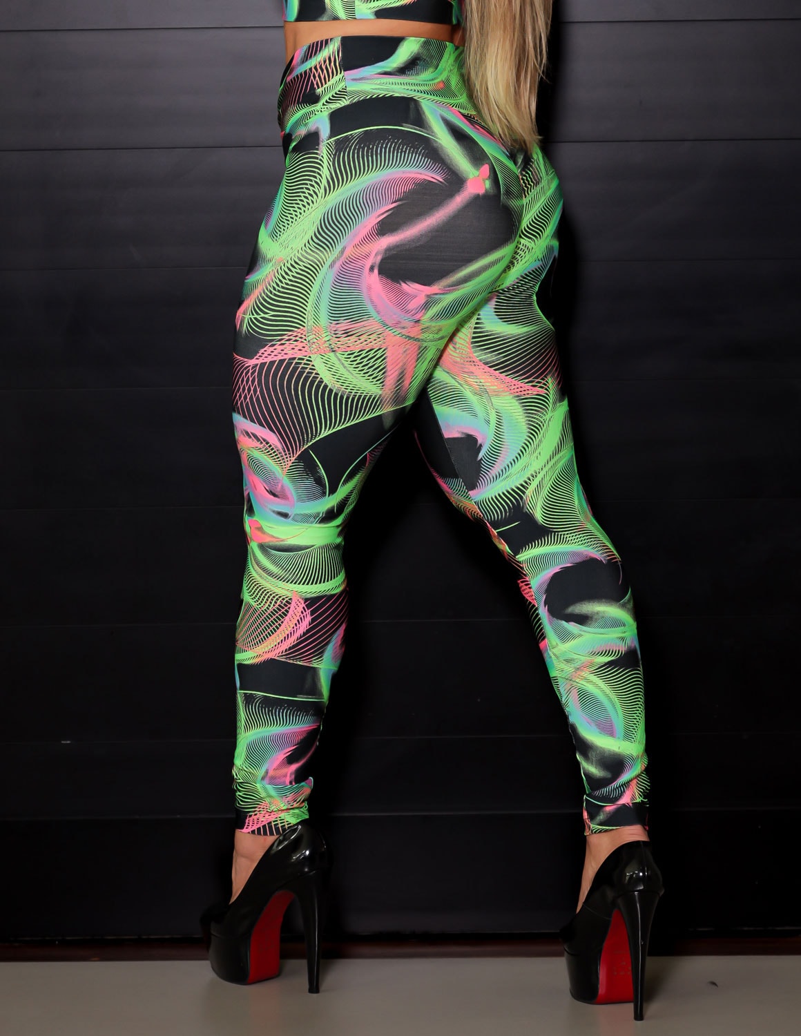 Calça Empina Bumbum Feminina Estampada para Academia