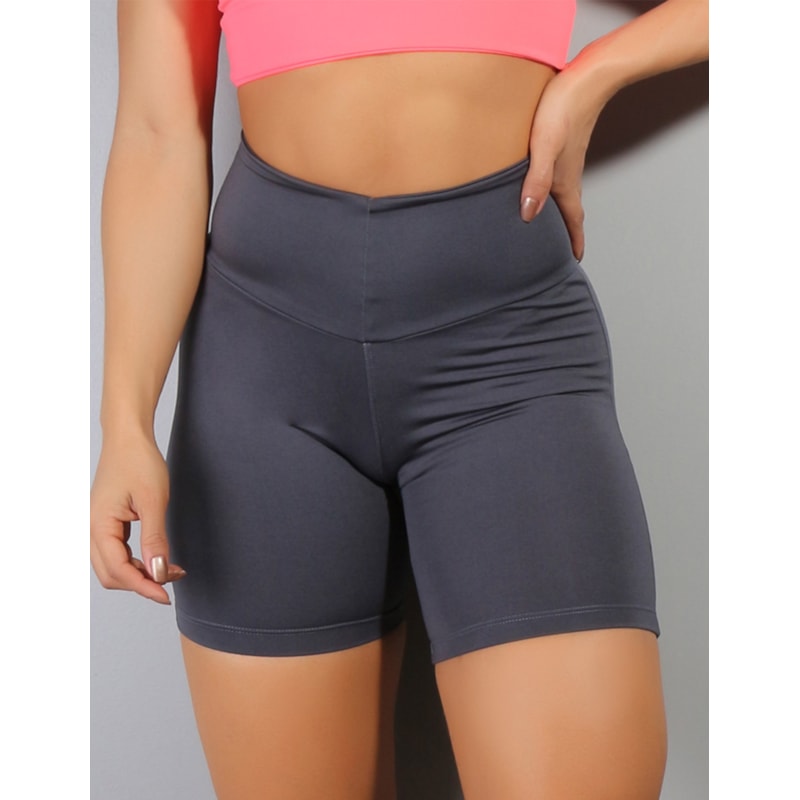 Kit Fitness Feminino com 2 Shortinhos Básicos Cores e Modelos Variados