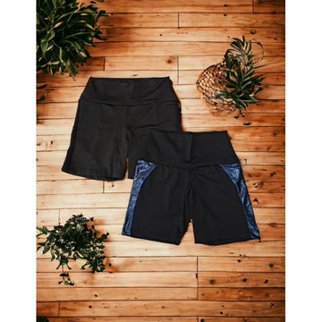 Kit com 2 Shorts Feminino Esportivo com Estampas Variadas