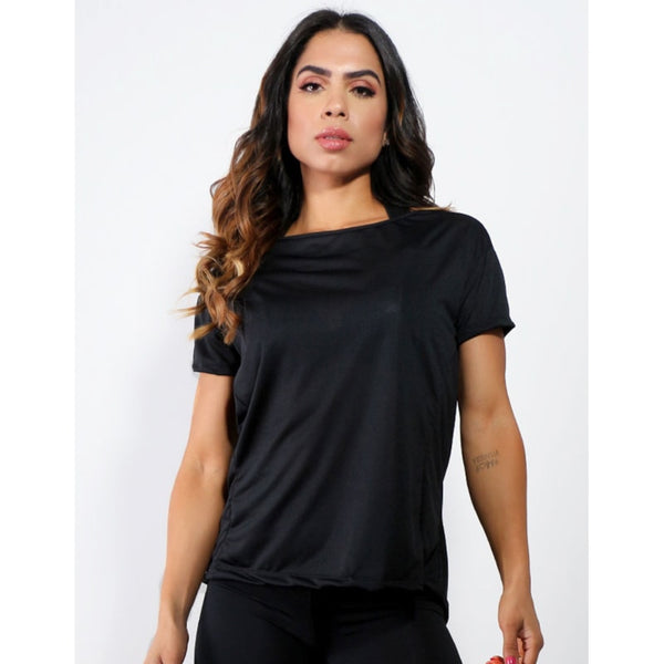 Regata Feminina em Dry Fit para Academia