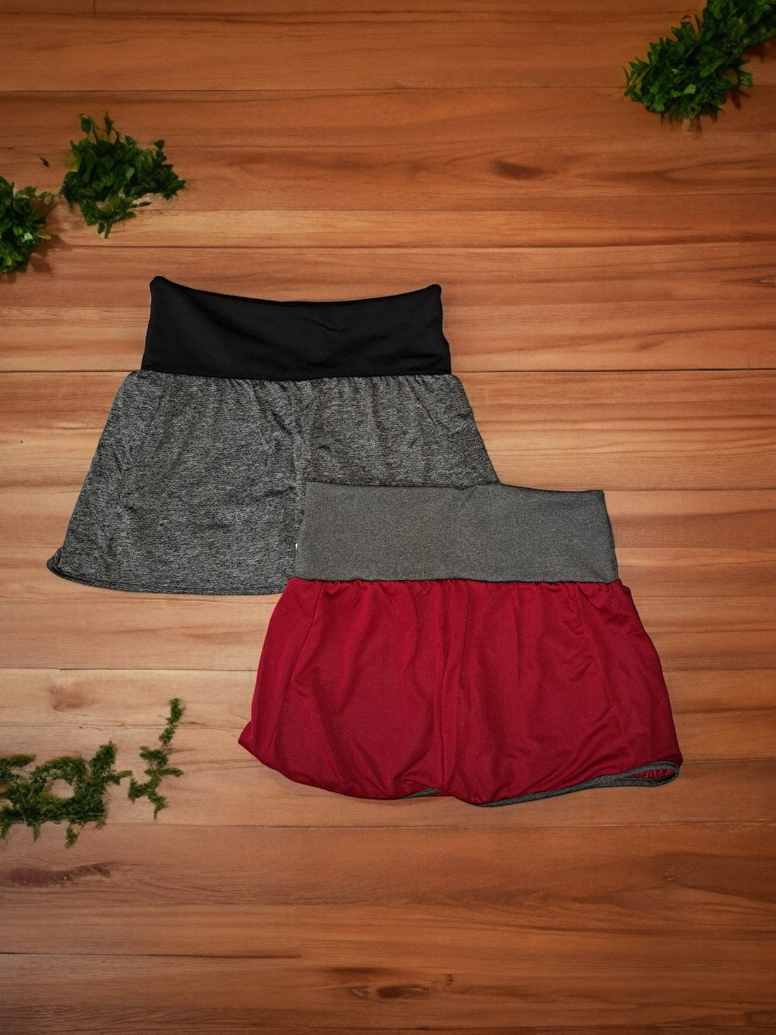 Kit com 2 Shorts Saia Cores Variadas para Academia