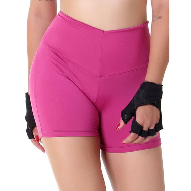 Kit com 2 Shorts Feminino Fitness Cores e Modelos Variados