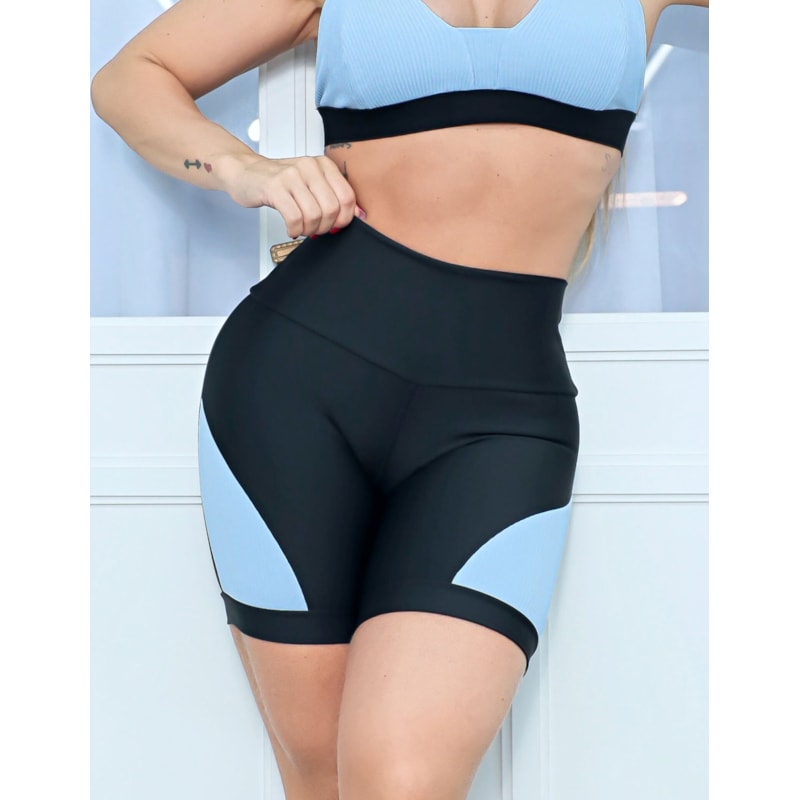 Short Fitness Feminino Curto Academia Treino Suplex