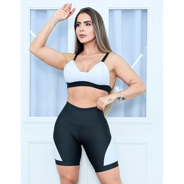 Conjunto Fitness Versátil Para Todos os Seus Treinos Short e Top