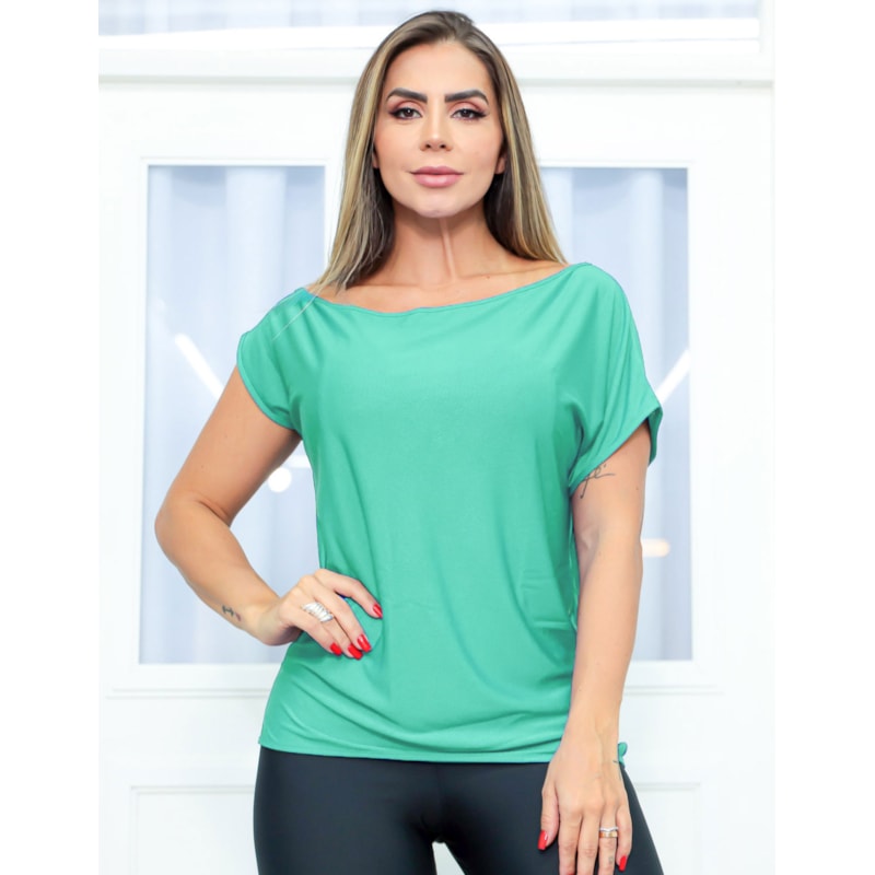 Blusa Fitness Feminina em Dry Fit Leve com Caimento Solto e Secagem Rápida