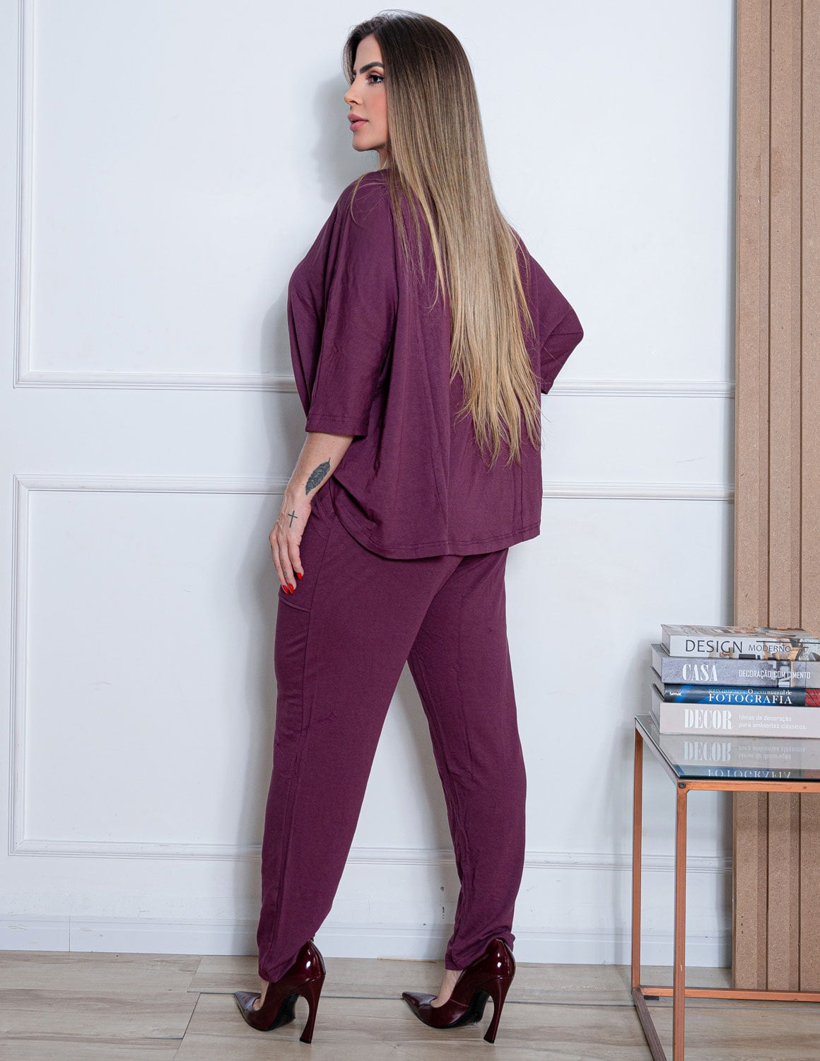 Conjunto Moletinho Viscose Feminino – Conforto Sofisticado para o Dia a Dia