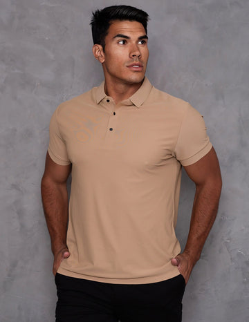 Camisa Polo Masculina Manga Curta Casual Confortável em Poliamida