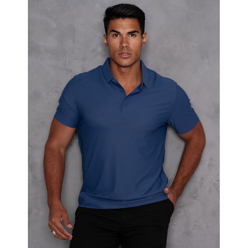 Camisa Polo Masculina Poliamida Luxo Casual Elegante