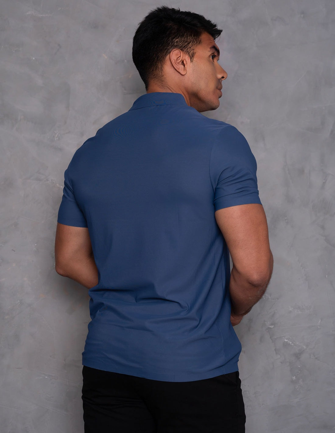 Camisa Polo Masculina Poliamida Luxo Casual Elegante