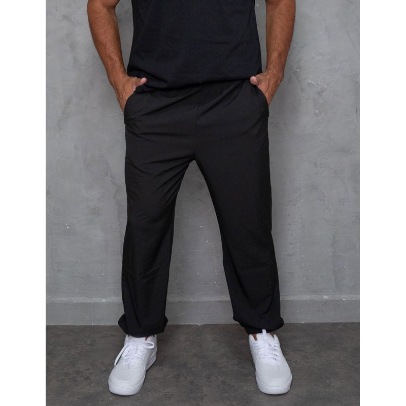 Calça Masculina de Tactel Leve Cós e Punho Elástico para o Dia a Dia