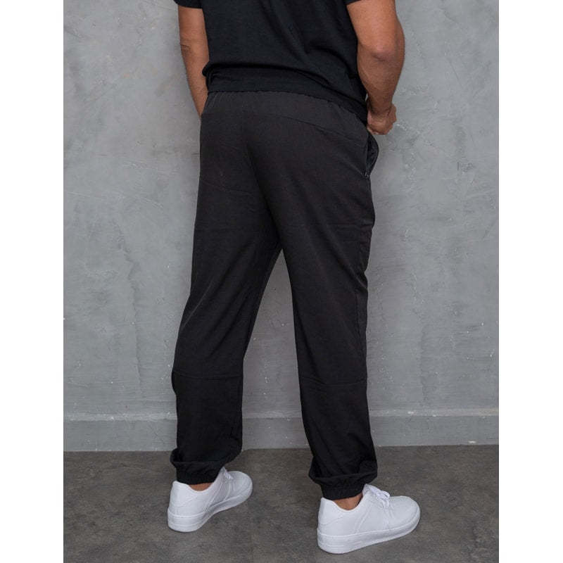 Calça Masculina de Tactel Leve Cós e Punho Elástico para o Dia a Dia