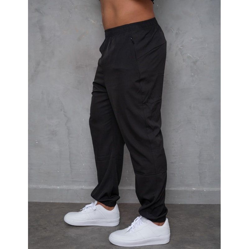 Calça Masculina de Tactel Leve Cós e Punho Elástico para o Dia a Dia