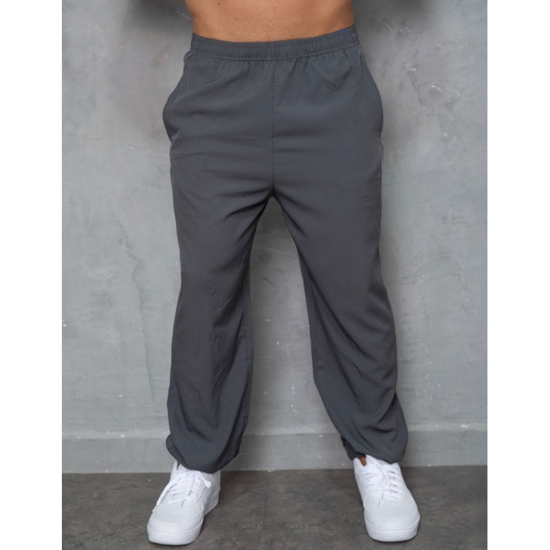Calça Masculina Tactel Slim Jogger Bolso Com Zíper Esportiva Fitmoda