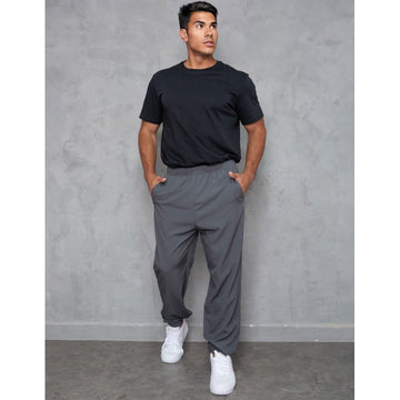 Calça Masculina Tactel Slim Jogger Bolso Com Zíper Esportiva Fitmoda