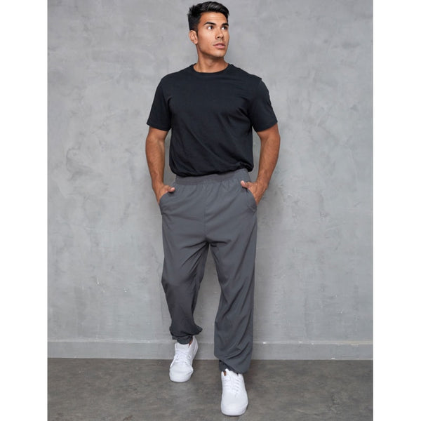 Calça Masculina Tactel Slim Jogger Bolso Com Zíper Esportiva Fitmoda