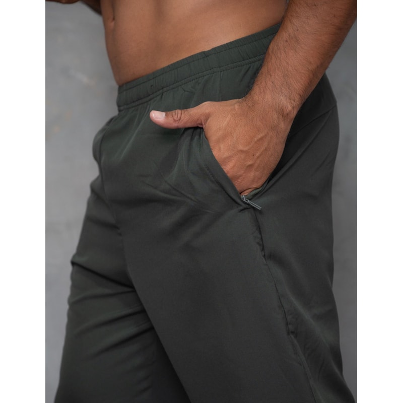 Calça Tactel Masculina Jogger Esportiva Elástico na Barra e na Cintura