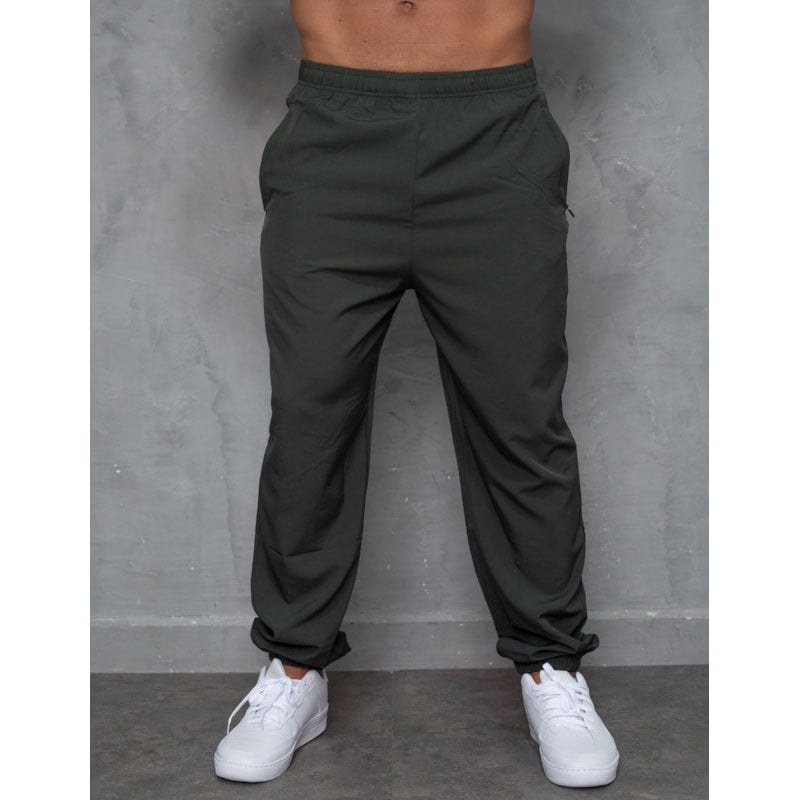 Calça Tactel Masculina Jogger Esportiva Elástico na Barra e na Cintura