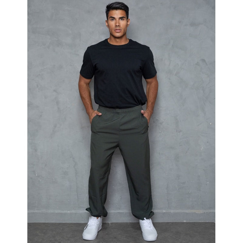 Calça Tactel Masculina Jogger Esportiva Elástico na Barra e na Cintura