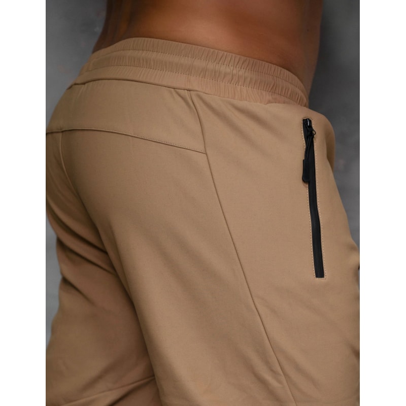 Calça Masculina Poliamida Premium Forrada Bolsos com Zíper e Cordão Ajustável