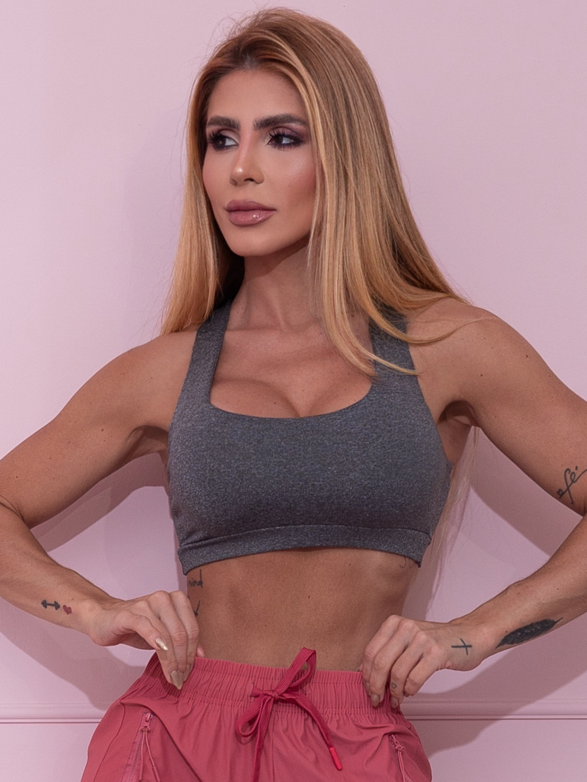 Top Fitness Mescla com Bojo | Ref: 4.4.1590-03