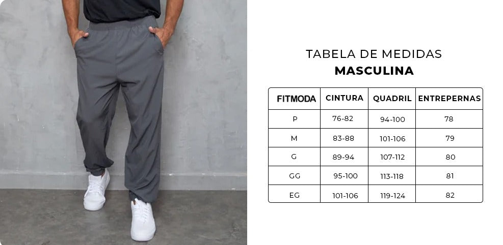 Tabela de medidas
